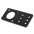 thumbnail image 3 of NEMA 17 Stepper Motor Mounting Plate, Anodized Black Aluminum, Wide Application, Porous Design for V Slot Linear, 3 of 7