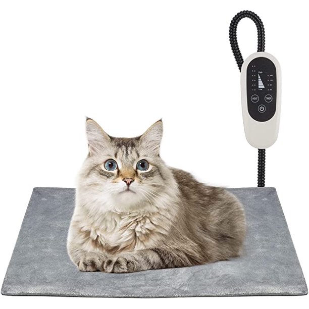Pet Heating Pad, 16" x 18" Heating Pad with Chew Resistant Cord, for