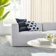 thumbnail image 5 of Loveseat Sofa, Fabric, Ivory White, Modern Contemporary Urban Design, Living Lounge Room Hotel Lobby Hospitality, 5 of 9
