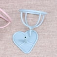 thumbnail image 2 of GOOHOCHY 2 soportes para borlas de polvo, soporte para esponjas de maquillaje, estante de secado, herramienta de belleza (rosa claro y azul), 2 of 8