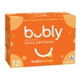 thumbnail image 4 of Bubly Orange Sparkling Water 12 x355 mL, Cans, 4 of 10