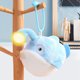 thumbnail image 4 of Pez linterna luminoso colgante, lindo pez con boca de beso, pegatina magnética, muñeco adhesivo, muñecos, peces linterna de peluche, 4 of 5