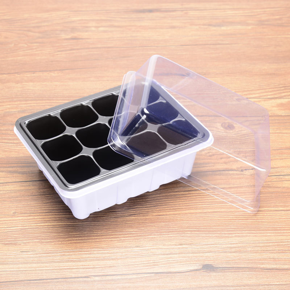 Seedling Tray Seed Starter With Dome And Base For Gardening Bonsai
