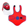 thumbnail image 3 of Mascarilla deportiva de esgrima Mascarilla nte Equipo de protección de esgrima para niños rojo Zulema Máscaras de esgrima, 3 of 8