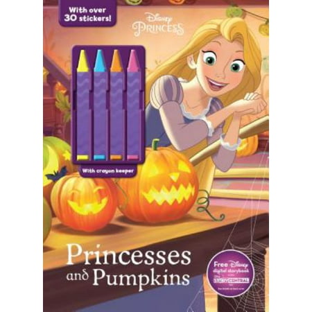 Download Prinesses and Pumpkins Coloring Book with Crayons (Disney ...