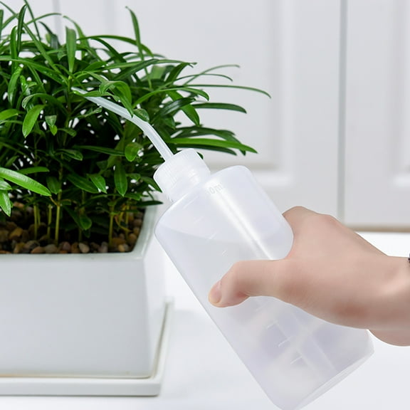 Ludlz Plastic Safety Squeeze Bottle 500ml Wash Bottle Watering Tool, Lab Tip Liquid Storage Tattoo Diffuser Green Soap Supply Plants Watering Wash Squeeze Bottle