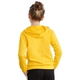 thumbnail image 4 of Haitryli Kids Girls Hooded Pullover Long Sleeve Solid Cotton Casual Hoodies Sweatshirts 3-12 Yeras Yellow 130, 4 of 7