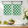 thumbnail image 2 of Dish Towels, Dark Green Buffalo Check Plaid Absorbent Kitchen Towels 2 PCS, Farmhouse Style Microfiber Hand Towels Dish Cloths Tea Towels for Home&nbsp;Bathroom Cleaning Drying,18X28-Inch,, 2 of 9