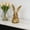 Gold C, variant on Gold Bunny Statue Vintage,gold bunny figurine,8Inch Spring Rabbits Easter Decoration,Resin Table Centerpiece,Large Rabbit Figurines Collectibles Gift For Table Centerpieces Mantel Decorations.