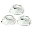 thumbnail image 1 of SHISUYAN 3PCS Crystal Ball Display Base Acrylic Round Ball Display Stand (L Transparent), 1 of 8