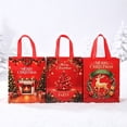 thumbnail image 4 of Clearance Under $1 Holiday Gift Tote, Non Woven Bag with Handle for Presents Style A, 4 of 4