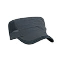 thumbnail image 2 of WITHMOONS Mesh Cadet Cap Military Army Hat Army Style Sports Hat YZ40189 (Charcoal), 2 of 6