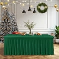thumbnail image 3 of Mantel HolidayIdeas Hunter Green Spandex rectangular de 8 pies, 3 of 8
