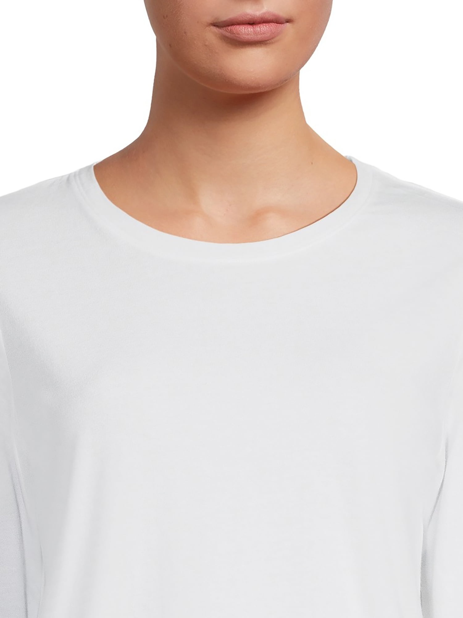 Time and Tru Women's Long Sleeve T-Shirt, Sizes S-XXXL