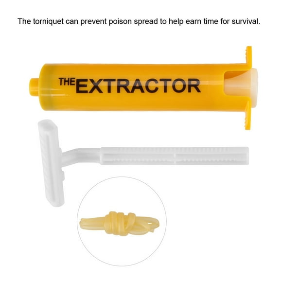 FLAMEEN Venom Pump, Venom Blood Extractor Pump,Vacuum Venom Extractor Outdoor Snake Poison Bee Venom Blood Extractor Pump Emergency