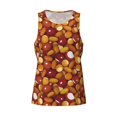 thumbnail image 3 of Haiem Almond Nuts Men Workout Tank Top Gym Bodybuilding Sleeveless Muscle T Shirts Athletic Tank Breathable Workout Shirt-Large, 3 of 8