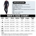 thumbnail image 3 of Sonducket Trajes de neopreno de 5MM, traje de buceo, pantalones largos de manga larga, traje de Surf con protección para buceo, esnórquel, surf, Deportes acuáticos Hombre/Negro L Sonducket OD003704-04, 3 of 6