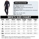 thumbnail image 2 of Soidarity Trajes de neopreno de 5MM, traje de buceo, pantalones largos de manga larga, traje de Surf con protección para buceo, esnórquel, surf, Deportes acuáticos Hombre/Negro S Soidarity OD003704-02, 2 of 6