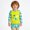 F-440Multicolour, variant on ZHOGXU Toddler Kids Boys Two Piece Swimwear Long Sleeve Cartoon Print Top And Shorts Comfortable Fashion Beachwear For Pool Beach,Multicolour,9-12 Months