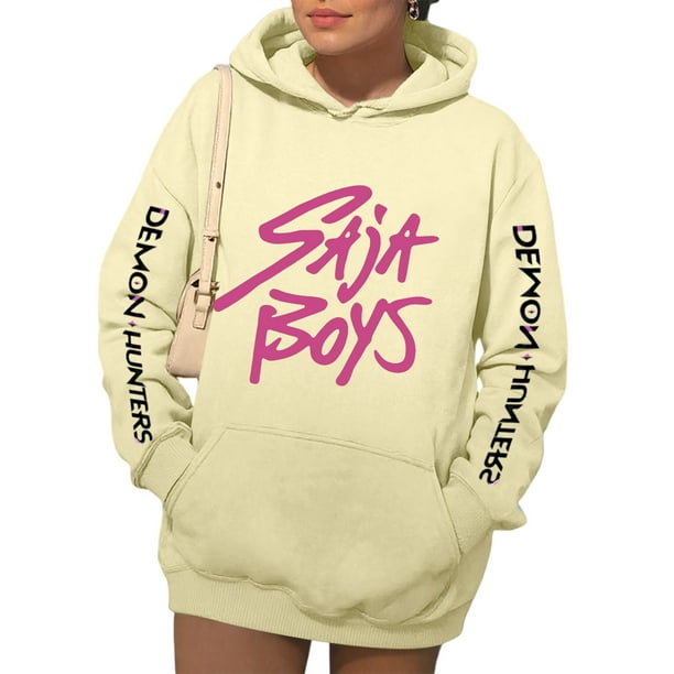 Demon Pop Hunters Movie Hoodie, HUNTR/X Rumi,Mire Zoeyy Kids Long Sleeve Hoodie,Cute Anime Chibi Style Tee for Fans, Teen Girls & Women | Soft Comfortable Casual Daily Tops