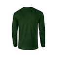 thumbnail image 4 of The Gildan Adult Ultra Cotton 6 oz Long Sleeve T-Shirt - FOREST GREEN - M, 4 of 4