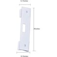 thumbnail image 2 of 12Pcs Vertical Blind Repair Vane Savers, Vertical Blinds Replacement Slats, Louver Replacement Parts Maintenance Clips, Blind Fixers, Window Blinds Replacement (White), 2 of 6