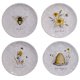 thumbnail image 1 of Certified International Bee Sweet - Platos de ensalada/postre de 8.5 pulgadas, juego de 4 dise&ntilde;os surtidos, multicolor Certified International NA, 1 of 2