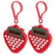 thumbnail image 3 of 2 mini calculadoras portátiles con llavero, calculadora de fresa, calculadora electrónica de bolsillo con llavero para niños, estudiantes y útiles escolares, 3 of 8