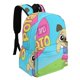 thumbnail image 2 of Chip y Potato-theme Backpack, Campus style schoolbag Bookbag with Adjustable Shoulder Straps And Large Zip Compartment, Unisex Travel Bags.42x30x15cm, 2 of 6
