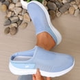 thumbnail image 6 of CHICVOMEY Comfort Women Sneakers Lightweight Slip On Sneakers Shock Absorbing Mesh Walking Shoes for Daily Outdoor & Indoor Home Use, 6 of 8