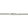 thumbnail image 4 of 925 Sterling Silver 2mm Corona Chain 24 Inch, 4 of 5