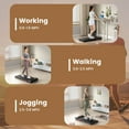 thumbnail image 6 of Costway Walking Pad 2.5HP Under Desk Treadmill with Remote Control APP-Enabled for Home, 6 of 9