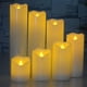 thumbnail image 5 of Moda Electrónica Borde Oblicuo LED Oscilación Sin Llama Parpadeante Luz de Decoración de San Valentín 5x10cm Macarena Velas de columpio sin llama, 5 of 8
