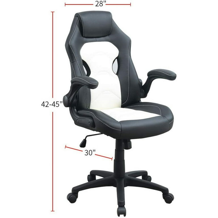 Gaming Chair with Wheels Legs, High Back Computer Chairs with
