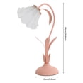 thumbnail image 4 of Tiffany Style Table Lamp E27 Bedside Lamp Floral Glass Lamp Dimmable Lamp+Remote, 4 of 10
