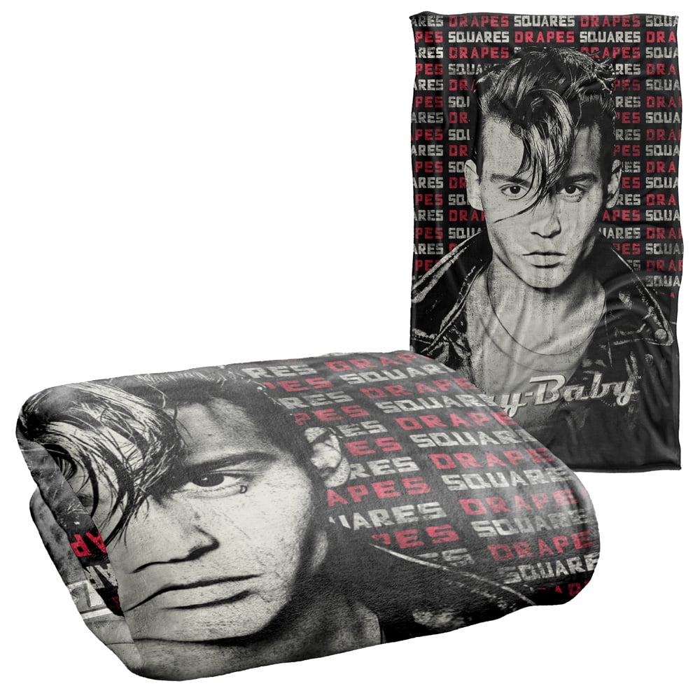 Cry Baby Drapes And Squares Silky Touch Super Soft Throw Blanket 36" x