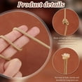 thumbnail image 4 of 54 Yards Braid Nylon Rope 3mm Golden Blinds String Wind Chime Cord Replacement Strong Survival Rope for Crafting DIY Projects Camping Hiking Outdoor Activities, 4 of 9