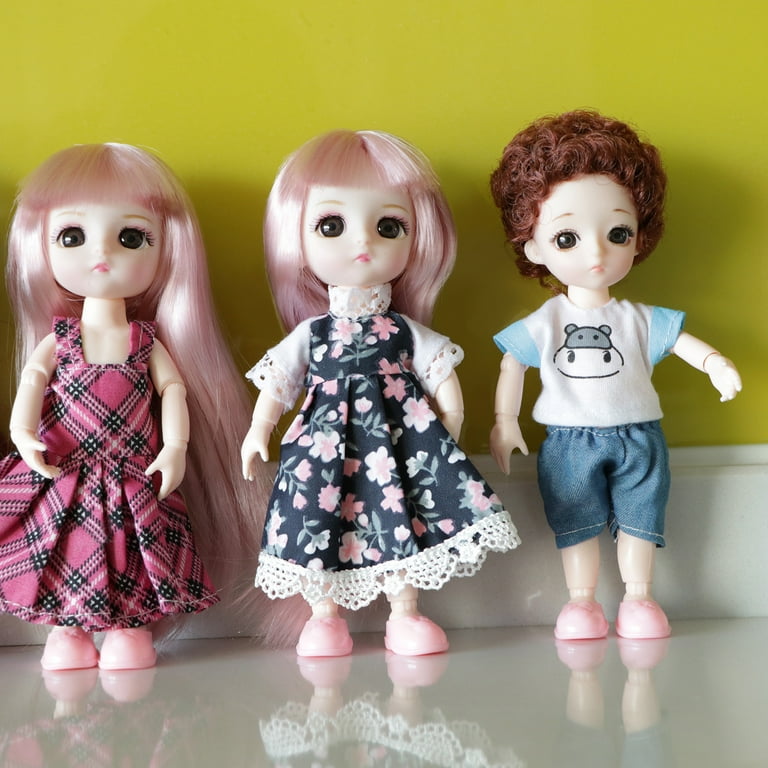 16cm Doll Clothes Accessories Baby Doll Clothes Set Doll