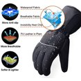 thumbnail image 5 of Hombres y mujeres recargables, pantalla táctil resistente al agua, guantes con aislamiento térmico, adecuados para deportes de invierno, senderismo al aire libre L JAMW Sencillez, 5 of 5