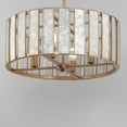 thumbnail image 2 of 12804CZNAB-Maxim Lighting-Miramar - 4 Light Pendant-11.5 Inches Tall and 24.25 Inches Wide     -Traditional Installation, 2 of 5