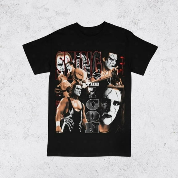 Vintage 90s STING Tee Shirt Retro Classic Graphic Tee Bootleg Bestseller Unisex Sport Gift
