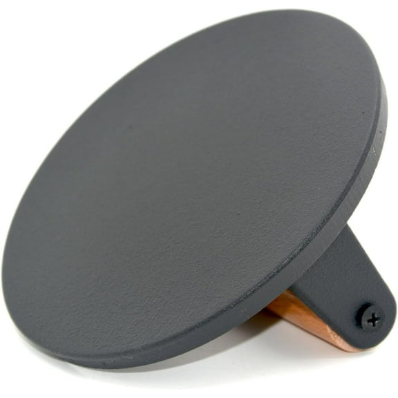 5.7inch Heavy Duty cast Iron Smash Burger Press Grill Press Burger Smasher Indoor Outdoor Griddle Accessories and 11inch Visual Melting Dome Cover