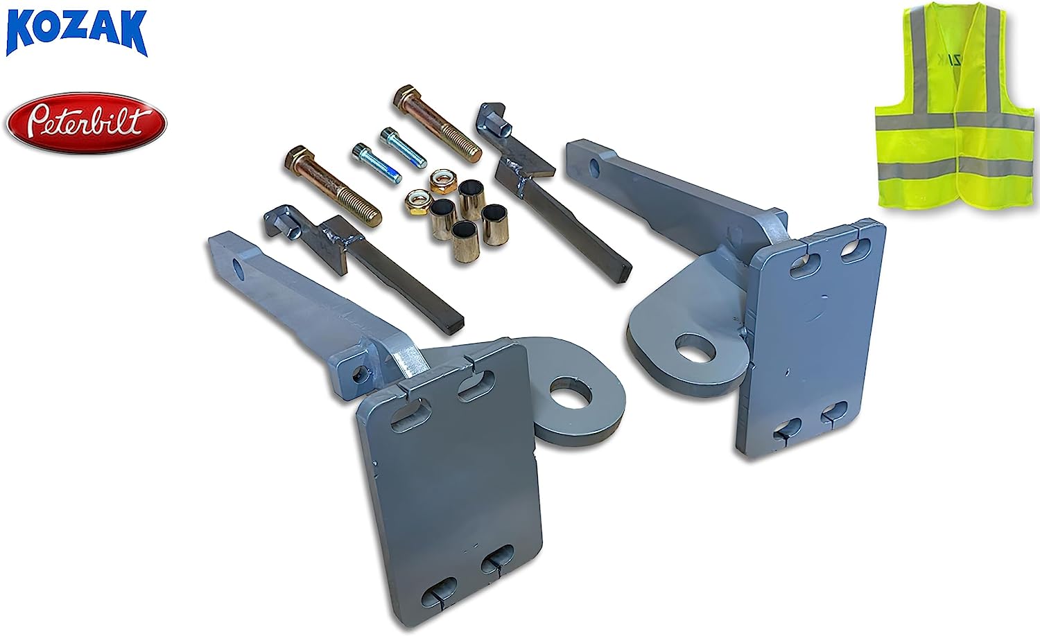 KOZAK Bumper Deer Moose Brush Guard Brackets Mounting Hardware Set