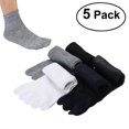 thumbnail image 1 of Ladies Black Socks Finger Socks Five Toe Socks Men Toe Socks Socks Toes Men Toe Separator Socks, 1 of 1
