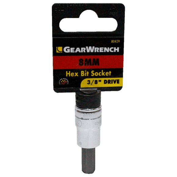 Dados Hexag.Met. Gearwrench 8Mm.Mando 3/8 80429