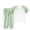 Green, variant on Girls Clothes, Teen Girl Clothes Girl Short Sleeve Tops Long Pants 2PC Casual Sweatsuits Set