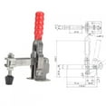 thumbnail image 1 of Greensen Quick Toggle Clamp 304 Stainless Steel Hand Tool Welding Fixture 227KKG GH-12130-SS Tool, 1 of 8