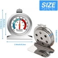thumbnail image 2 of 6 PCS Fridge Thermometer Large Dial Stainless Steel Temperature for Freezer Cooler with Hanging Hook and Stand, 2 of 5