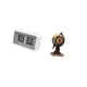 thumbnail image 5 of Reloj con giro automático,Reloj giratorio automático con pantalla grande para hotel,casa y oficina,Reloj de escritorio plegable para dormitorio,sala de estar,reloj silencioso,Figura de, 5 of 8