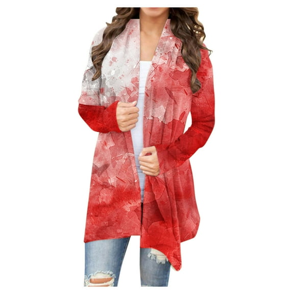 WXLWZYWL Womens Halloween Costumes 2024, Cute Pumpkin Ghost Bat Cat Spider Printed Long Sleeve Cardigan Sweaters for Women Lightweight